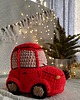 misie i maskotki Świąteczny samochód pluszowy, Prezent na święta, Dekoracja świąteczna 4