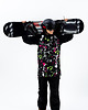 bluzy męskie Męska Bluza Snowboard DR.CROW Paint Drop 1