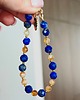 bransoletki z kamieni naturalnych Bransoletka lapis lazuli cytryn 3