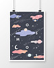 grafiki i ilustracje Plakat Cosmos 1