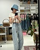 kapelusze damskie Denim Bucket  Hat /  white logo 4