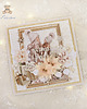 kartki scrapbooking Kobieca kartka zimowo-urodzinowa, urodziny "Mum's Love" GOTOWA 2