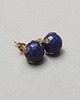 kolczyki z kamieniami Dots - Lapis lazuli - sztyfty 2