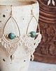 kolczyki soutache Kolczyki z z turkusem 'UDAYA' 2