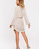 sukienki mini damskie Sukienka mini z cekinami-szampańska(M-652) 1