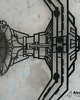 Ozdoby na ścianę Myśliwiec TIE fighter metalowa ozdoba na ścianę 3D 4