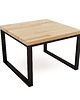 stoliki kawowe Stolik kawowy Arco czarny 60cm x 50cm dąb 3