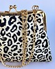 torebki mini Torebka panterka na łańcuszku 4