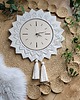 zegary Duży zegar boho tarcza numeryczna ,chwosty, 60 cm xxl 2