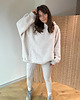 bluza z kapturem damska Bluza Patchouli light mocca melange 3