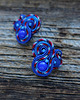 kolczyki soutache Niebieskie kolczyki sutasz 4