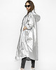 kurtki damskie Srebrna parka oversize Alla 1