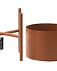 kwietniki Kwietnik Metalowy MOYENE 37cm Miedziany 2