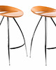 krzesła 2 Hokery Magis Lyra do wyspy Sigurdur Thorsteinsson 67-76 cm średnica 43 cm 1