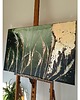 obrazy Obraz ręcznie malowany na płótnie 60x90 cm - Głębia 3