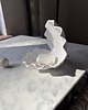 pojemniki na biżuterię Ceramiczna muszelka w złote ciapki na biżuterię prezent dla niej 6