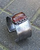 bransoletki wire wrapping Szczyt bursztynowej góry - bransoletka regulowana 1
