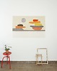 Ozdoby na ścianę Kilim wełniany SŁOŃCE NR 72 1