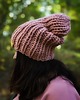 czapki damskie Wełniana czapka zimowa peruvian WOOLY retro róż 1
