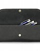 piórniki Etui na długopisy Piórnik skórzany tuba futerał Czarny Parker Quality 3