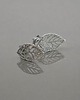 kolczyki wire wrapping Listki brzozy vol. 2 - sztyfty 2