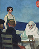 magnesy Soir Bleu -  E. Hopper - magnes 1