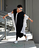 sukienki midi damskie New T U N I K A  M A X I  BLACK 3