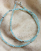 korale Poranek duszy- Naszyjnik AKWAMARYN, choker z kamieni naturalnych 3