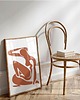 plakaty ZESTAW 3 PLAKATÓW Matisse sztuka abstrakcyjna terracotta 2