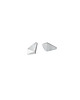 kolczyki srebrne Kolczyki srebrne GEOMETRY / satin silver earrings 2