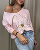 swetry damskie  Wiskozowy sweter Rosa Cipria 2