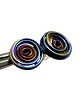 kolczyki wire wrapping tytanowy wir - rainbow 1