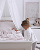 obrazy i plakaty do pokoju dziecięcego Lovely Rabbit Poster  White/ powder pink 3