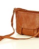 torby na ramię Torebka listonoszka skórzana vintage messenger brąz camel 4
