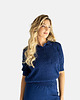 t-shirt damskie Bluzka Polo Crochet Chaber 1