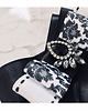 broszki Brosza  Glamour  Black & White NEW 5