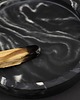 deski do krojenia i tace Taca okrągła betonowa BLACK 14 CM 2