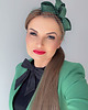 fascynatory Fascynator Petra BUTELKOWA ZIELEŃ/ ZIELONY oraz inne kolory 3