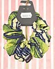 gumki do włosów L średnia gumka do włosów jedwab naturalny scrunchie zielona granatowa 2