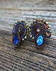 kolczyki soutache Kolczyki soutache Jesienny liść 1