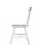 krzesła Krzesło Drewniane Wodabe Białe 3