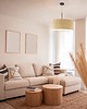 lampy wiszące Lampa wisząca nad stół w stylu boho SINTRA BOHO z rattanowym kloszem 40 cm 7