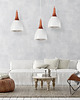 lampy wiszące Lampa Spyder Pająk Potrójny Metal Loft LED 2