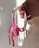 naszyjniki - inne Naszyjnik Pearl & Silk Pink 4