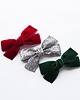 ozdoby do włosów dla dzieci Spinka do włosów kokarda VELVET BOW 2