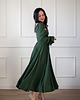 sukienki midi damskie Sukienka Eliza zielona 2