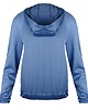 bluza z kapturem damska Bluza Blazer Niebieska sportowa casual 1