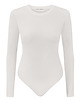 body damskie BODY LONGSLEEVE CREW NECK OAT milk 1