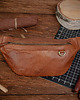 torby i nerki męskie Duża Brązowa Saszetka Nerka Crossbody skóra naturalna vintage B-FB1G 1