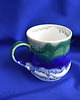 kubki Kubek ceramiczny morski średni tricolor 2